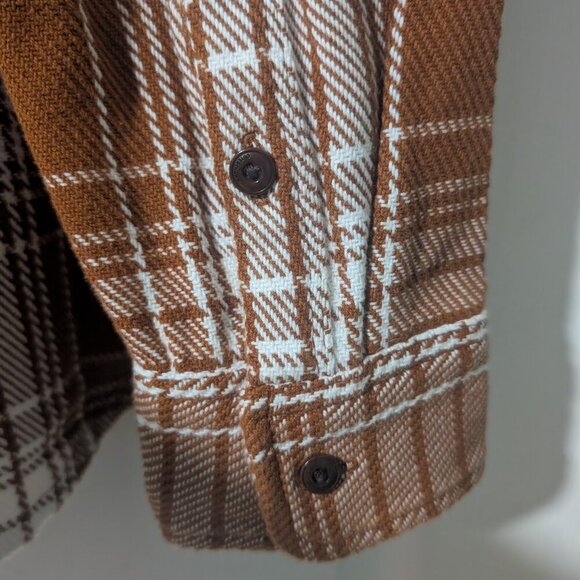Outerknown | Blanket Shirt In Cedar Bigbury Plaid - Picture 13 of 14